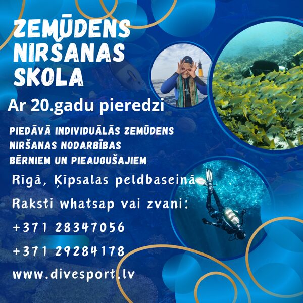 Zemūdens niršanas nodarbība